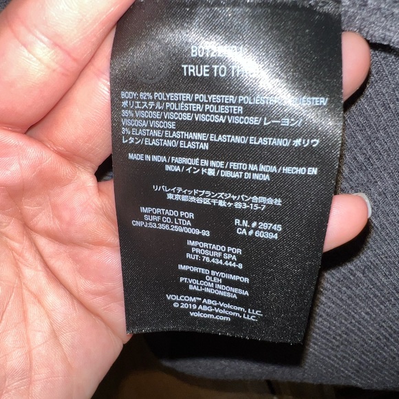 NWT Volcom charcoal ribbed lived in lounge tank top size small - Picture 4 of 6